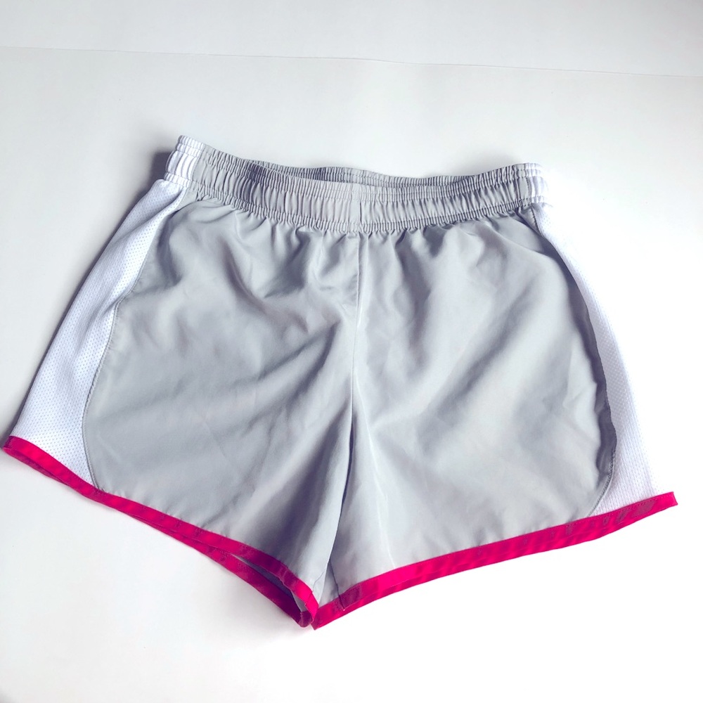 ATHLETIC WORKS Running Swim Shorts XL Gray Girl’s